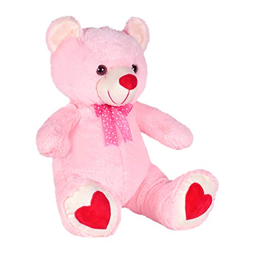Image of Ultra 22 inch Teddy Bear Fully Stuffed Soft Plush Toy for Kids in Pink Animal Toy Gift Birthday Anniversary Christmas Diwali Home Decore