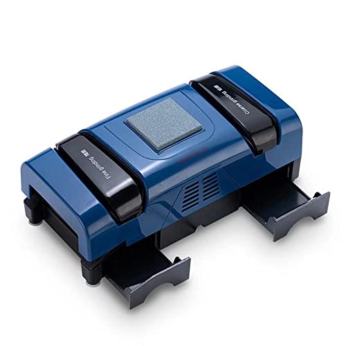 ZJYWAN Profi Elektrischer Messersch Schärfen 6-in-1 Messerschleifer für Alle Messer Grob Schleifen, Feinschleifen…