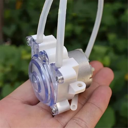 Bomba peristáltica regulable de CC 6V-12V mini motor dosificador de agua líquida 500W