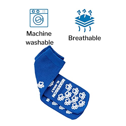 McKesson Unisex Non-skid Slipper Socks2
