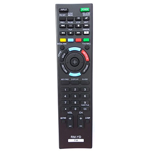 Universal Remote for Sony TV XBR55X900A KDL-47W802A KDL-55W802A KDL55W802A KDL-55W900A KDL55W900A KDL65S990A KDL-65W850A XBR-55X850A XBR65X850A XBR-65X900A XBR65X900A