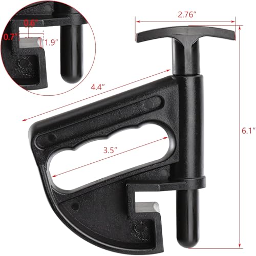 Image of Tire Changer, Nylon Tire Bead Clamp Drop Center Tool, Universal Rim Pry Tire Changer Wheel Changing Helper Heavy Duty