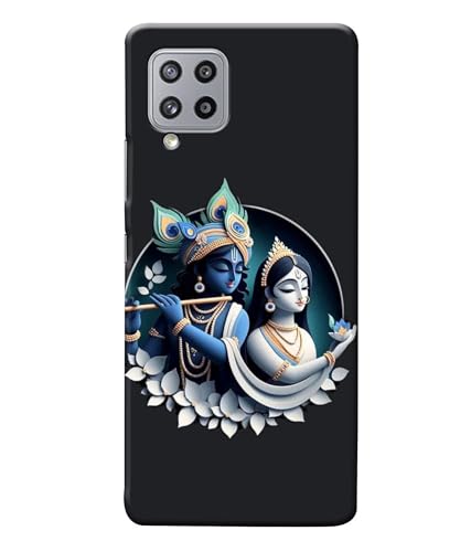 Image of Lord Radha Krishna Printed Hard Back Case Cover Compatible for Samsung Galaxy M52 5G (Multicolor) - D1666