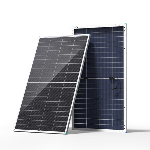 Image of Renogy Bifacial Solar Panel 200W N-Type 16BB, 200 Watt Solar Panel with 25% High-Efficiency Solar Cell, Double-Side Anti-Shading Design, Ideal for RV Marine Rooftop Battery Off-Grid