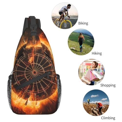 Bolso Sling para Hombre y Mujer Bolsa de Pecho miniatura 5