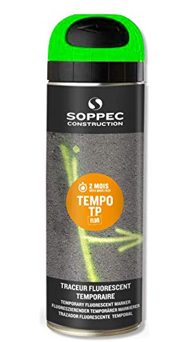 SOPPEC TRACEUR DE CHANTIER VERT FLUO TEMPORAIRE 2-8 SEMAINES - 141618 Cover