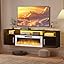 Black With White Fireplace