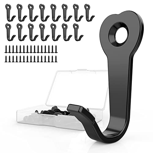 Breydrok 15Pack Heavy Duty Iron Wall Coat Hook cover