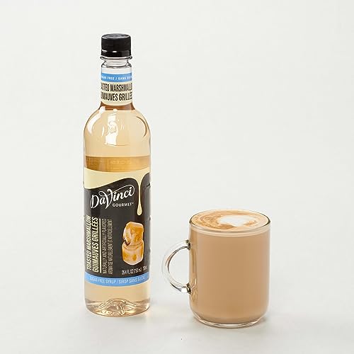 Image of DaVinci Gourmet Sugar-Free Toasted Marshmallow Syrup, 25.4 Fluid Ounces (Pack of 1)