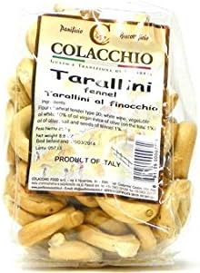 Panificio Colacchio Tarallini with Fennel, 8.8 oz (Pack of 2)