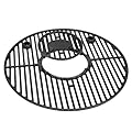 QuliMetal 19.5" Cast Iron Round Grill Grate Grid for Akorn Kamado Ceramic Grill, Pit Boss K24, Louisiana Grills K24, Char-Griller 16620, Grill grates Replacement for Akorn Kamado