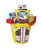 Movie and Game Night Gift Basket with $15 Dollar Amazon Gift Card to Download Movies or buy DVD's | Family Night Snacks | Date Night Bundle