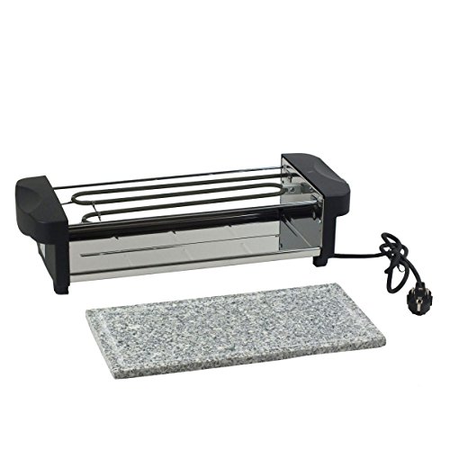 Kela 66663 Raclette mit Granitplatte, Für 8 Personen, 1200 W, 230 V, Ceneri – Bild 3