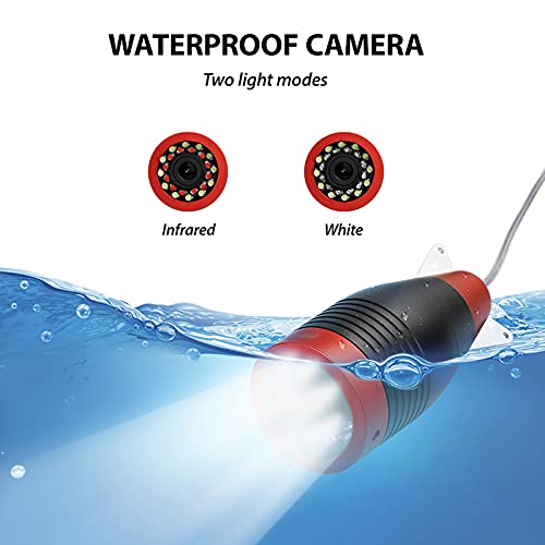 Syksol Guangming - 7Inch Led Hd Fish Finder Visual Fishing Night Vision High Definition Underwater Fishing Camera Fishing Supplies Fishing Equipment #TOP5