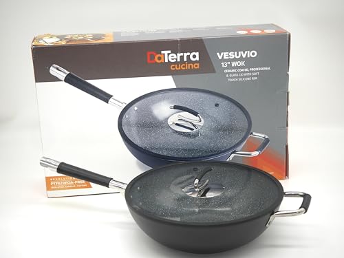 Set de 4 sartenes DaTerra Cucina cerámicas con wok miniatura 7