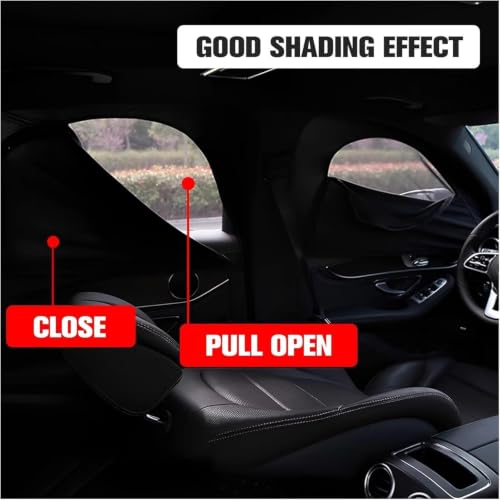 Parasoles de coche para Ford Mondeo MK4 Adiós al calor y ventanillas funcionales 4