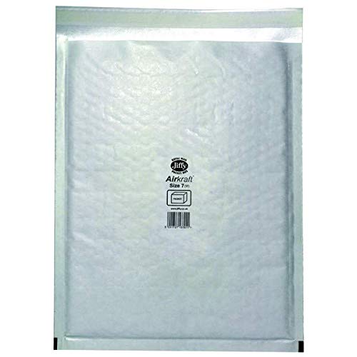 Jiffy AirKraft Bag Size 7 340x445mm White (Pack of 50) JL-7+ Finchley Pen Free