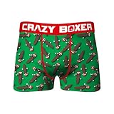 Crazy Boxers South Park Mr. Hankey Unterhose mit Urlaubsmotiv Gr. (10 /12)XXL , merhfarbig