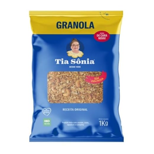 Granola Tia Sônia Sem Uva Passas 1Kg