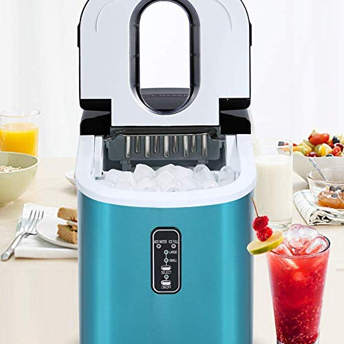 MHGD 95W Eiswürfelbereiter, Eiswürfelbereiter, Eiswürfelbereiter für die Küche zu Hause, Eiswürfelmaschine aus Edelstahl – Bild 6