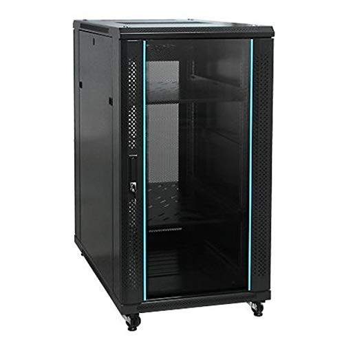 XForm Floor Stand Server Rack Cabinet 800mm W x1000mm D x 1000mm H 18U come with 1 Shelf + 4 Fan