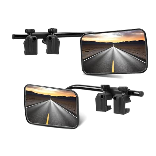 NEWFUN Wohnwagen Spiegel Auto,Wohnwagenspiegel,Paar Für Links Und Rechts,Drei Sekunden Montage,Inklusive Aufbewahrungstasche,Passend Für Alle Gängigen Automodelle