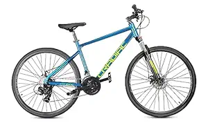 CRADIAC - Gunner 700C | 6061 Alloy Hybrid Frame | 700 * 35C | 21 Speed Shimano Powered | Unisex