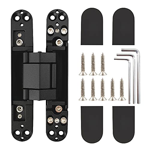 Buying Guide Black Simplex Concealed Hinges, pair