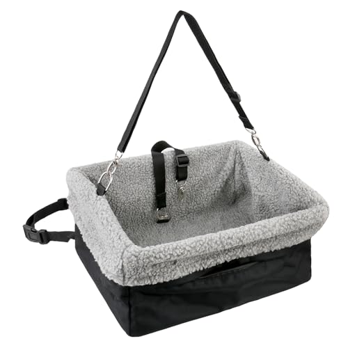 Devoted Doggy Deluxe Dog Car Seat Fits Pets up to 15lbs, Dog…