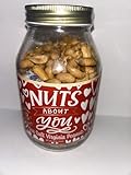 'Nuts About you' special valentine Sea Salted Premium Virginia Peanuts (16oz)