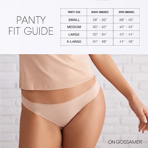 Image of OnGossamer womens On Gossamer Cabana Cotton Hip Bikini Panty