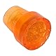 10 Stück Krückenspitze, 19 Mm Gummi-Krückenspitze, Universelle Gehstockspitze, Strapazierfähige Gehstock-Ersatzspitze (Orange)