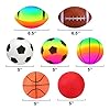 41qsmi0zoil - Playground Balls - 7-Pack, 5" Sports Rubber Balls for Toddlers 1-3, Versatile Indoor/Outdoor Play - Dodge Kick Balls Game Gifts for Boys & Girls Aged 3-6, Guaranteed Fun