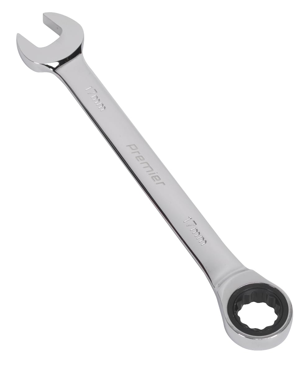 Sealey Rcw17 Ratchet Combination Spanner 17Mm