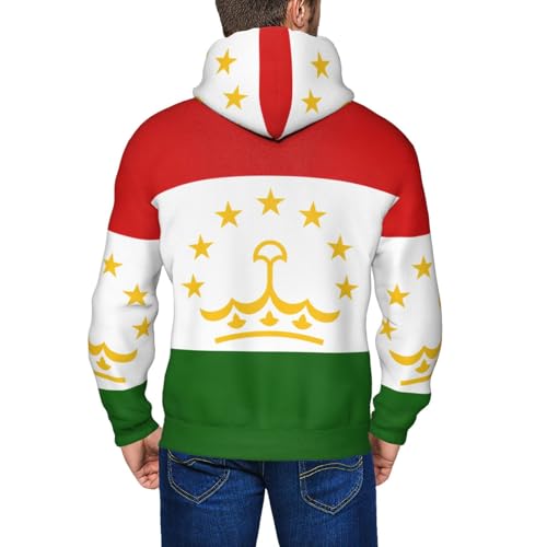 Sweat à capuche Tadjikistan pour vos sorties décontractées - 7
