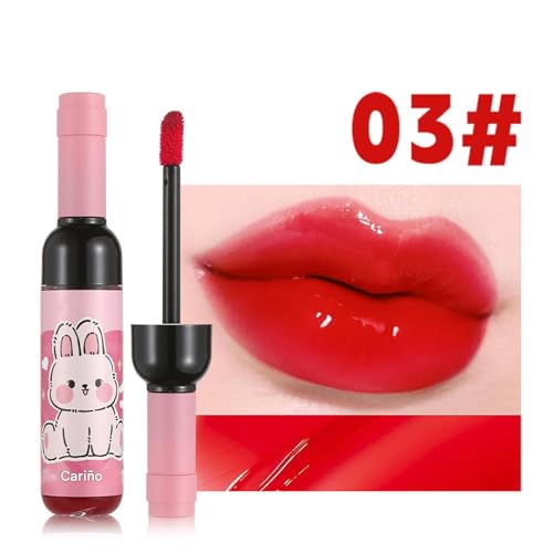 Tinte Labial Vino | Color Labial | Maquillaje Líquido Mate Vino Larga Duración Resistente al Agua para Fiestas Citas Reuniones - imagen 2