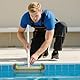 VHUTOU Pool Teleskopstange Aluminium, Poolstange mit EZ Clip einstellbar Stange 5-teilig Poolstange zur Poolreinigung(Silber)