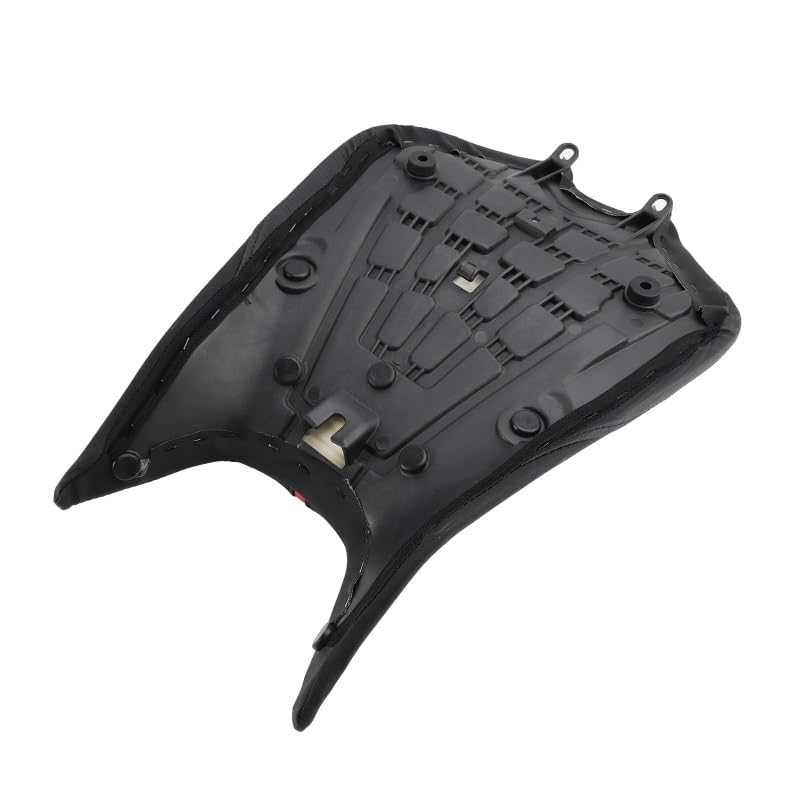 Cojín de asiento para Aprilia Rsv4 1100 acabado premium en poliuretano negro 7