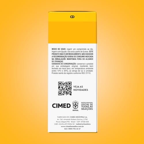 LAVITAN VITAMINA D 2.000UI COMP REV X 30, Laranja, Pequeno