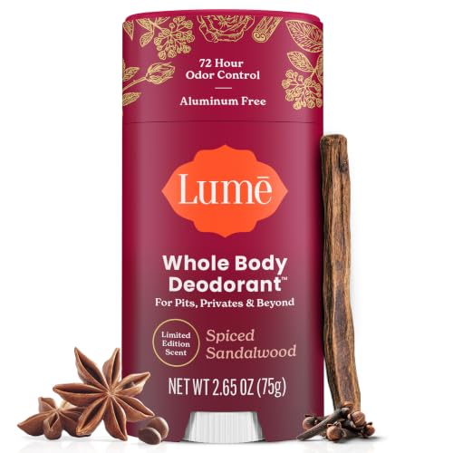 Image of Lume Whole Body Deodorant - Solid Stick - 2.6 oz (Spiced Sandalwood)