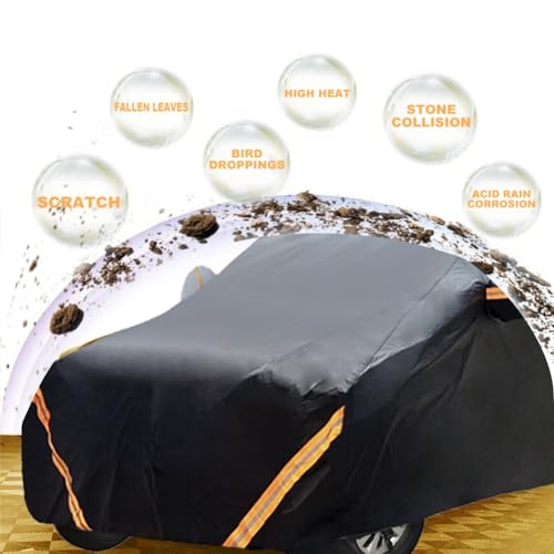 Bâche de voiture imperméable à l'eau et coupe-vent pour Citroen C3 Aircross - 3
