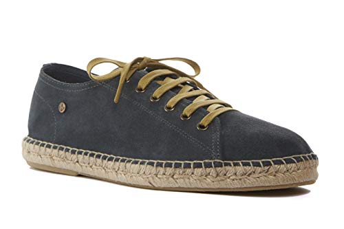 Peter - Spadrilles da uomo con lacci Grigio Size