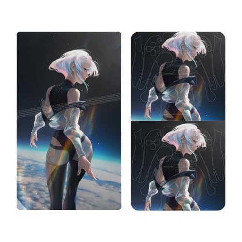PS5 Pro�X�L���V�[�� �f�W�^���� �G�b�W�����i�[�Y ���`�i �v���C�X�e�[�V����5 Pro �ی�X�e�b�J�[ �ȒP���t�� �w��h�~PS5 Pro�{�̂ƃQ�[���R���g���[���[�p�X�L���X�e�b�J�[ �U�M�ǂ� �S�ʕی� [���s�A���i]