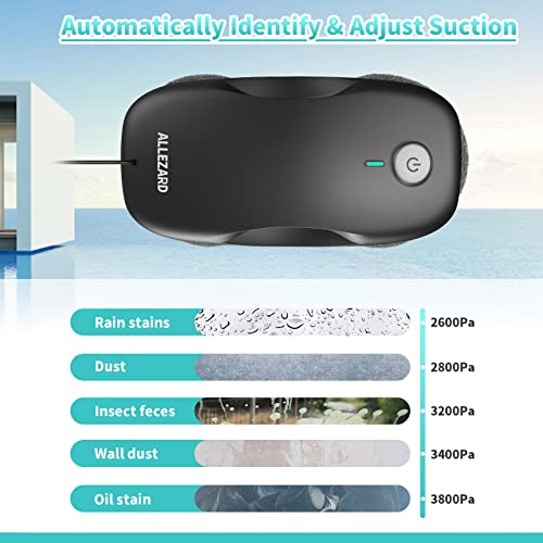 Allerard-Robot-Limpiacristales-3800Pa-Robot-Limpieza-de-Ventanas-Automatico-con-Control-Remoto-Limpia-Cristales-Electrico-con-Navegacion-Inteligente-y-Deteccion-de-Bordes-12-Panos-Negro