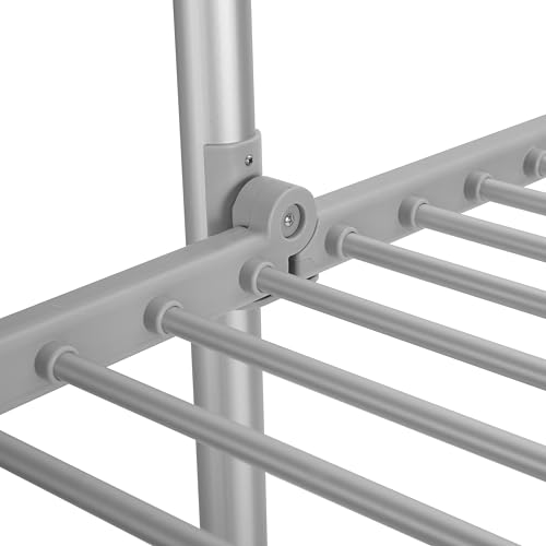 HomeVibe 3-Tier Electric Heated Clothes Airer with Foldable Design & Cover – 300W Energy Efficient Indoor Dryer Rack, Lightweight, Large Drying Space, Ideal for Laundry, Towels & Bedding - Image 5