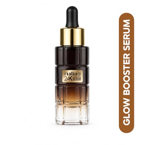 Image of Maliao 24K Glow Booster Serum | Hydrating & Brightening Face Serum | Smooths Fine Lines | Revitalizing Skin Care | For All Skin Types | 30ml