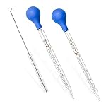 TaimeiMao – Transfer Pipette 5ml 10ml,Glas Pipetten,Glaspipette mit Bürs