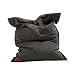 Produktbild SACKit - SQUAREit Cobana Junior Grey - Grau quadratischer Indoor/Outdoor Sitzsack für Kinder, Jungen und Mädchen  EIN Sessel für das Kinderzimmer oder fürs Gaming im Jugendzimmer