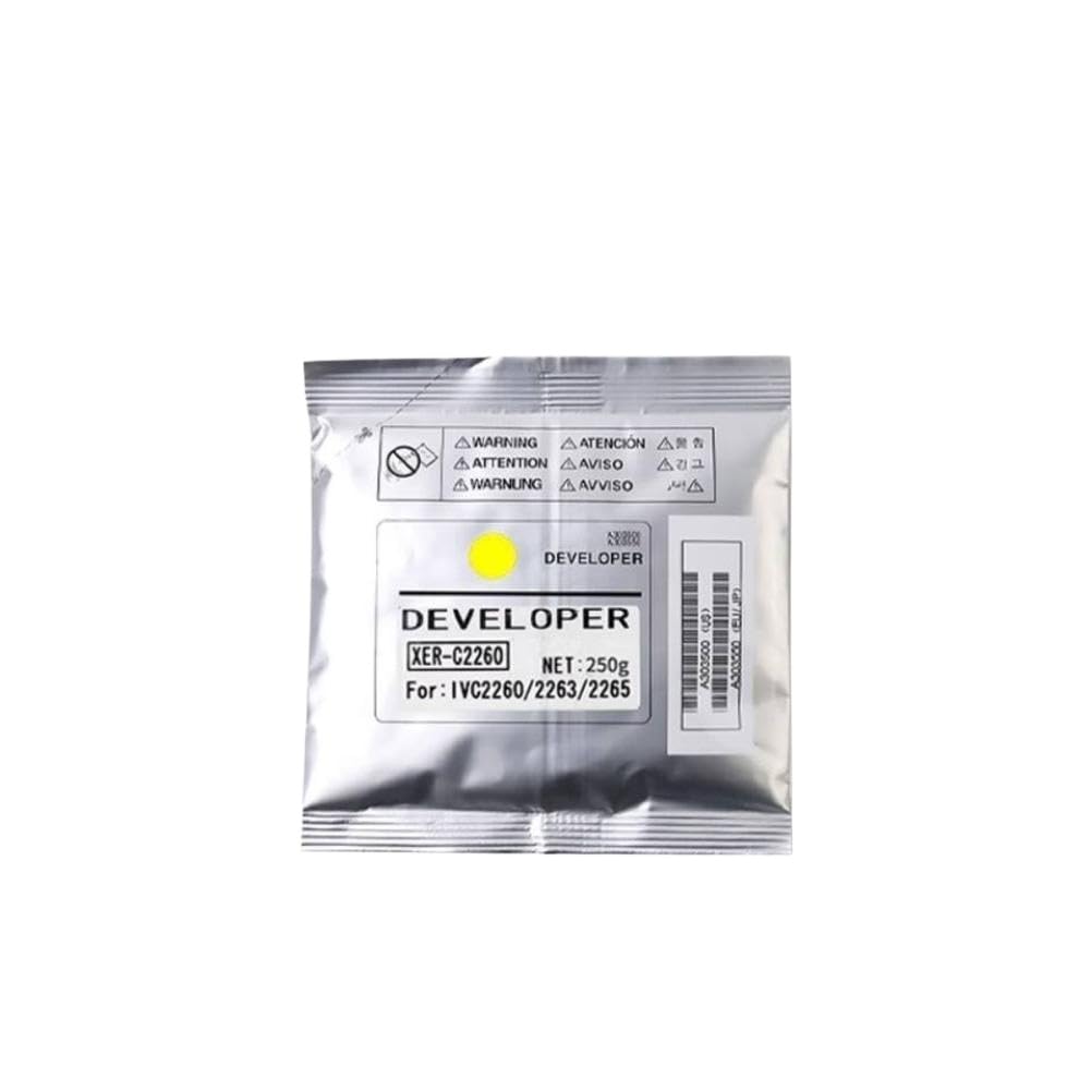 C2260 Entwicklermaterial 250 g, kompatibel mit C3300 C2265 C2263 C2060 C3060 2560 7120 7123 7125 7220 7225(BK)