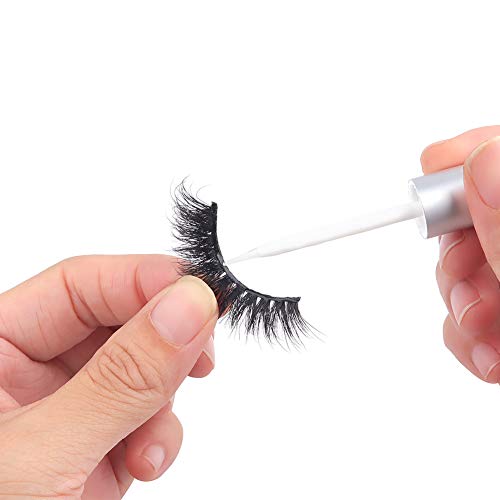 BEPHOLAN Professional Clear Eyelash Glue | Latex Free | Strong Hold for False Eyelashes | Eyelash Adhesive | Safe on Skin | Suitable for Sensitive Eyes | Clear 176 oz